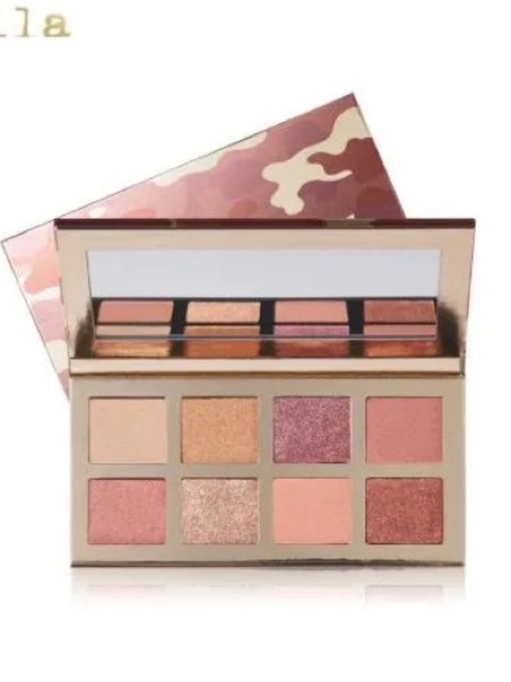 STILA EYESHADOW, PALETTE Neutral Pink & Rose Gold Eyeshadow Palette - 9 Shades